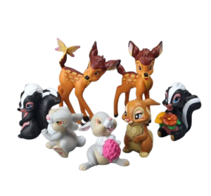 Komplet 7 Figurek Z Bajki Jelonek Bambi Dla Dzieci