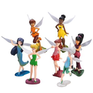 Magiczny Komplet 7 Figurek Z Bajki Dzwoneczek