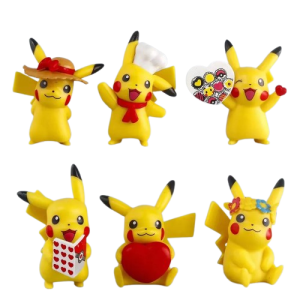 Zestaw 6 Szt Figurek Z Serii Pokemon Zabawka Rozwojowa