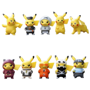 Zestaw 10 Szt Figurek Z Serii Pokemon Zabawka Rozwojowa
