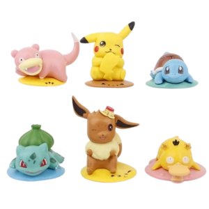 Zestaw 6 Szt Figurek Z Serii Pokemon Zabawka Rozwojowa 09
