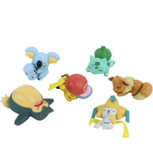 Komplet 6 Szt Figurek Z Serii Pokemon Limitowana Edycja