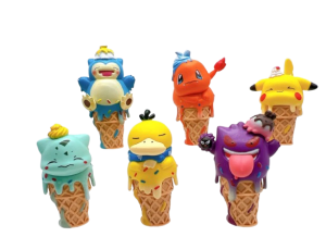 Zestaw 6 Szt Figurek Z Serii Pokemon Limitowana Edycja 0