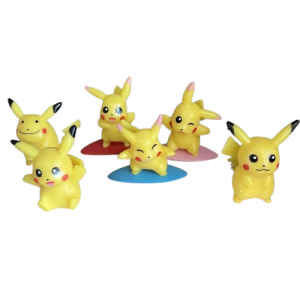 Komplet 6 Szt Figurek Z Serii Pokemon Dla Dziecka