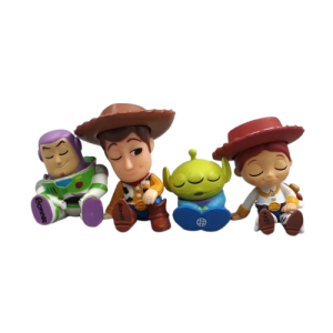 Figurkai Toy Story Zestaw 4 Sztuk Buzz Chudy Jessie