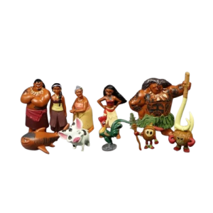 Figurkai Z Animacji Disneya Vaiana Skarb Oceanu 10 Sztuk