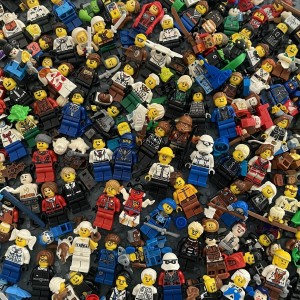 Mix 100 Losowych Figurek Z Klocków Różne Serie Bohaterowie