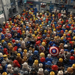 Mix 60 Losowych Figurek Avengers Star Wars Mieszane