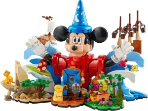 Komplet Klocków Sorcerer Mickey Mouse 1103 Elementy