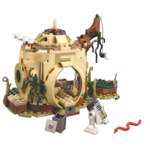 Komplet Klocków Star Wars Chatka Yody 400 Elementów