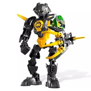 Zestaw Klocków Figurkaa Kolekcjonerska Bionicle Robot Do Złożenia
