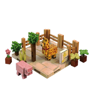 Komplet Klocków Magnetycznych Minecraft Deep Park