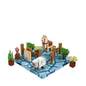 Komplet Klocków Magnetycznych Minecraft Sheep And Camles