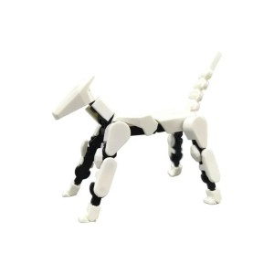 Figurkaa Kolekcjonerska Akcji Maxi Mini Legenda Robopsiak Biały