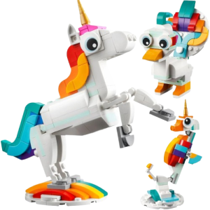 Komplet Kloców Kolorowy Nosorożec 3w1 145 Sztuk