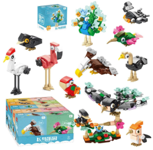 Komplet Kloców 10w1 Ptasi Raj 301 Elementów