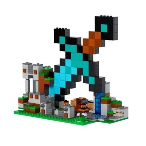 Komplet Klocków Twierdza Miecz Minecraft Jaskinia