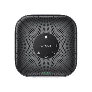 Bezprzewodowy głośnik konferencyjny EMEET – mikrofony 4 3D 360°