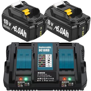Zestaw Ładowarka Akumulator Bateria MAKITA 2x 18V 8ah