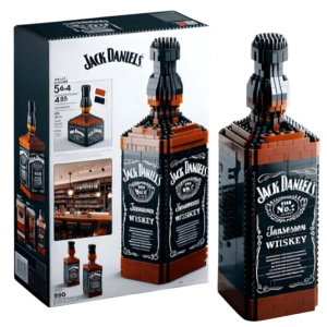 Klocki Kolekcjonerskie Butelka Jack Daniels – Zestaw dla Dorosłych i Dzieci