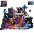 Zabawka 300szt Klocki Magnetyczne Minecraft Lava City