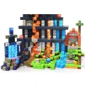 Zabawka 300szt Klocki Magnetyczne Minecraft Komnata