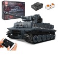 Klocki techniczne czołg zdalnie sterowany RC aplikacja akumulator USB