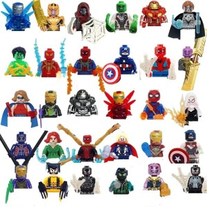 Zestaw minifigurek MARVEL – 30 superbohaterów