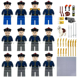 Klocki z minifigurkami rycerzy i akcesoriami – zabawka dla dzieci