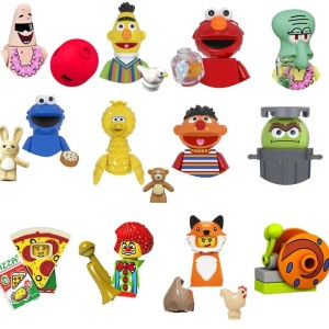 Zestaw figurek Ulica Sezamkowa minifigurka ELMO 12 szt