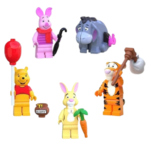 Zestaw figurek Disney – 5 minifigurek Kubus Puchatek