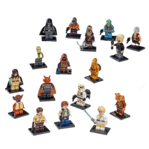 Klocki Zestaw minifigurek Star Wars – 17 sztuk Gwiezdne Wojny