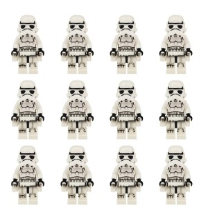 Minifigurki Star Wars – zestaw 12 figurek Gwiezdne Wojny z akcesoriami