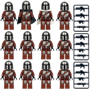 Minifigurki Star Wars – zestaw 12 figurek Gwiezdne Wojny z akcesoriami