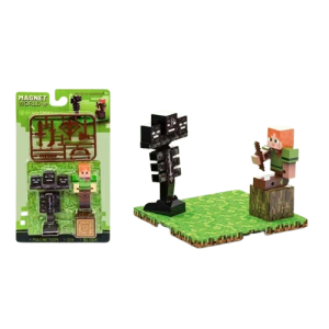Mini zestaw klocków Minecraft magnetycznych – zabawka