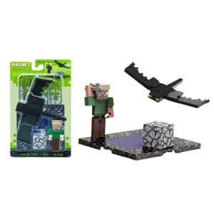 Mini zestaw klocków Minecraft magnetycznych – zabawka