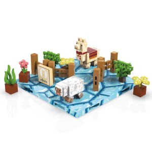 Zabawka Minecraft – magnetyczne klocki ZOO 80 sztuk