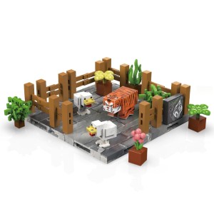 Zabawka Minecraft – magnetyczne klocki ZOO 80 sztuk