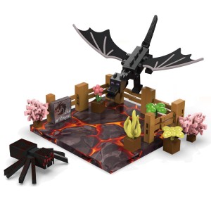 Klocki Magnetyczne ZOO Minecraft – Zestaw 80 elementów dla dzieci