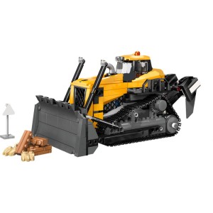 Klocki konstrukcyjne City – buldożer budowlany 682 szt