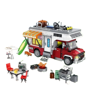 Zestaw klocków City – kamper wakacyjny 857 sztuk