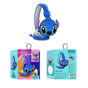 Słuchawki dziecięce Bluetooth – Disney Stitch, niebieskie
