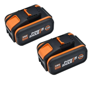 Bateria WORX – 20V 8.0Ah, komplet 2 sztuki do elektronarzędzi