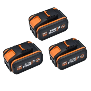 Bateria WORX – 20V 8.0Ah, komplet 3 sztuki do elektronarzędzi