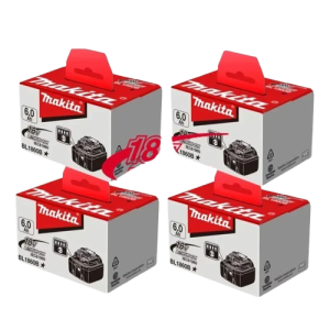 4x Makita BL1860B – bateria akumulator 18V 6.0Ah